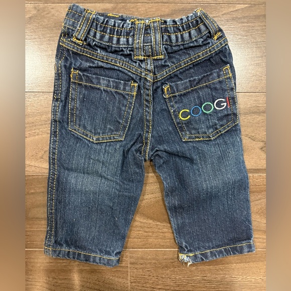 2-pack infant COOGI jeans 3/6 months and 12 months - Picture 4 of 8